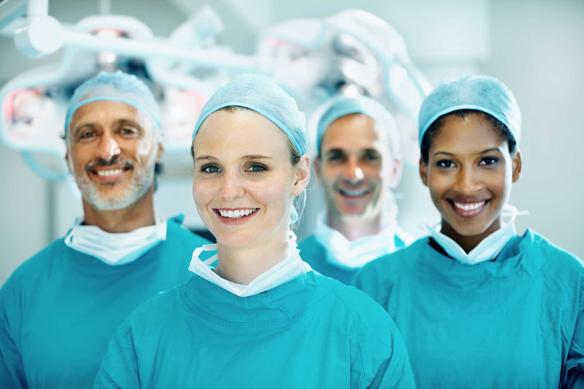 group of surgeons